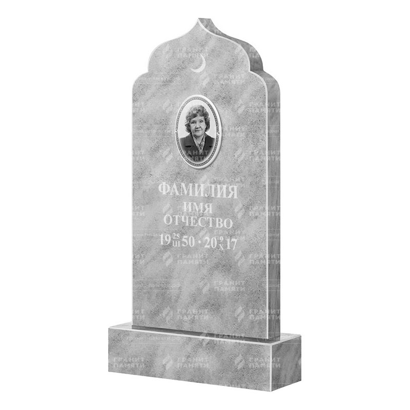 Бюджетные памятники в&nbsp;Череповце | Мраморный памятник ФМ-037