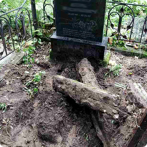 Аксессуары для благоустройства захоронений | Демонтаж и вывоз деталей надгробных сооружений