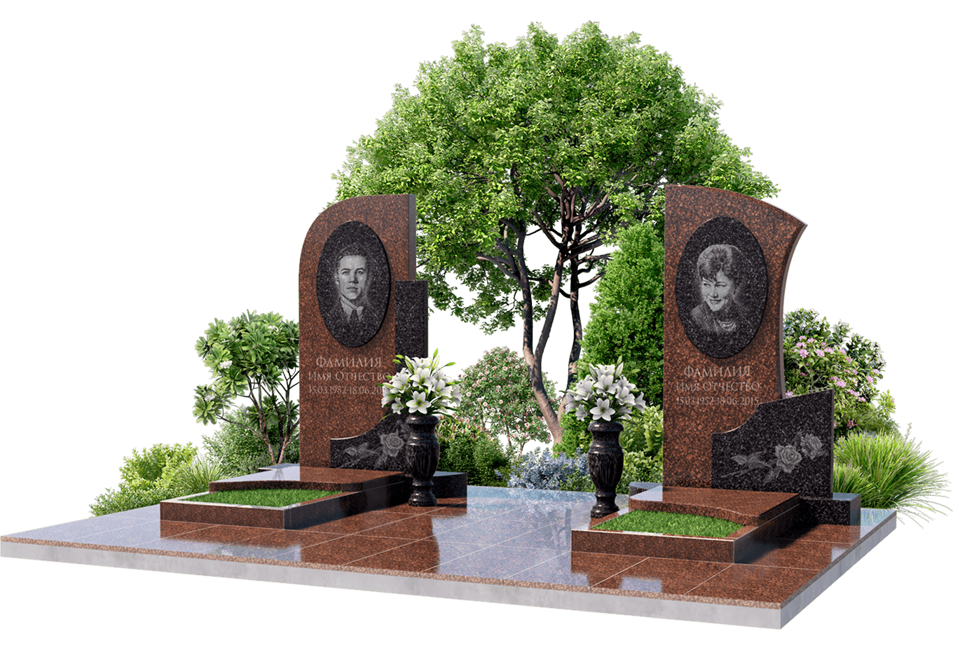 Уход и озеленение мест захоронений в Череповце