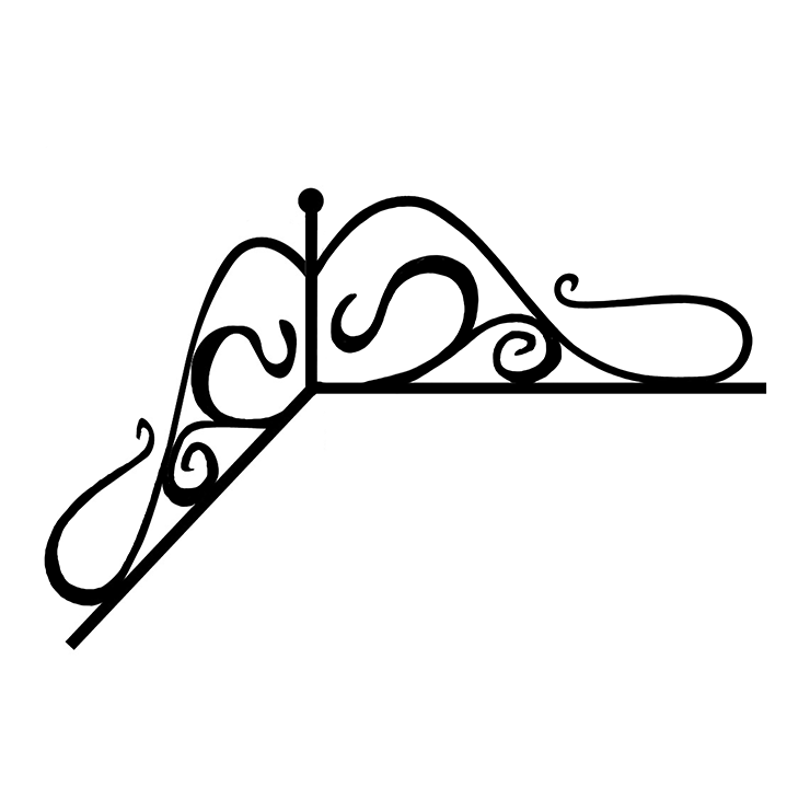 Кованые изделия в&nbsp;Череповце | Кованый уголок УГ.008