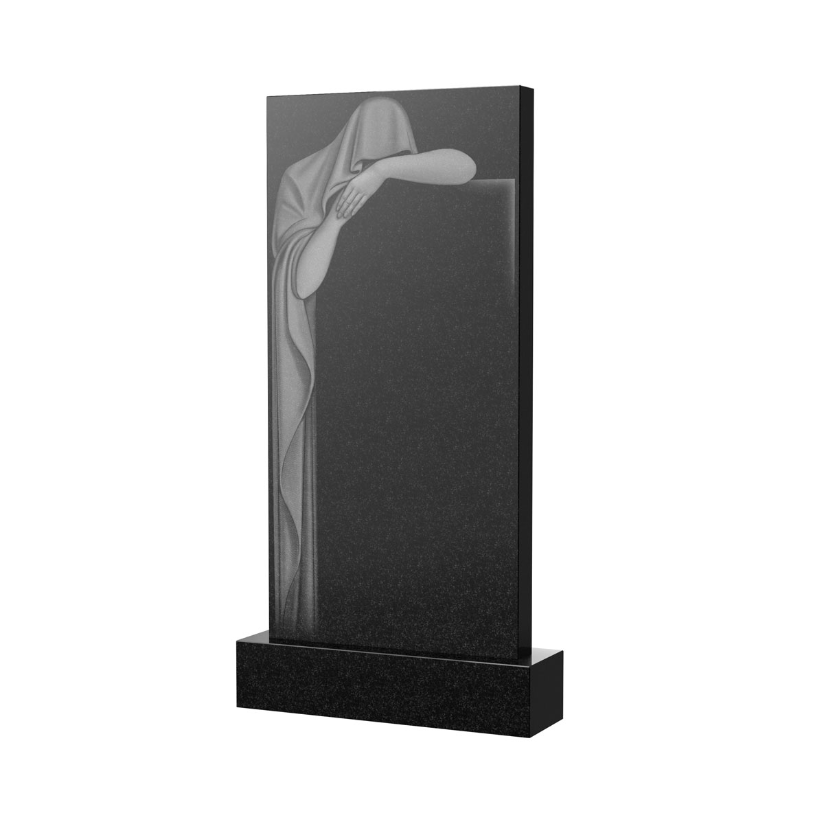 Художественное оформление памятника в&nbsp;Череповце | Художественное оформление на гранитную стелу, рисунок ВХО-036