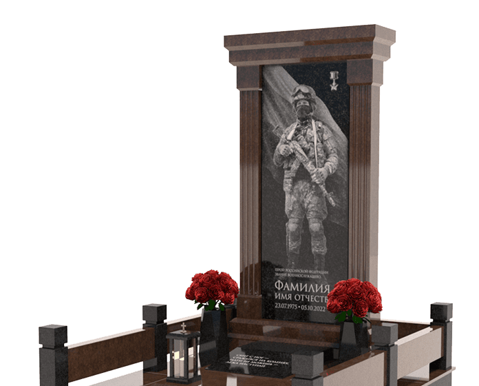Памятники из гранита военным в Череповце